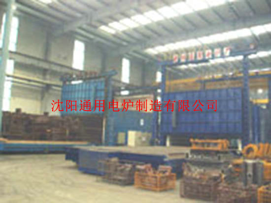 貫通式全纖維臺車爐展示