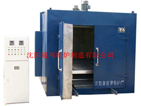 臺(tái)車(chē)式電熱鼓風(fēng)干燥箱展示